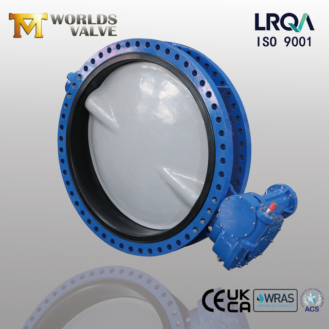 Water Treatment U Type Butterfly Valve | Nylon 11 Coated Disc | WRAS Approved Option
