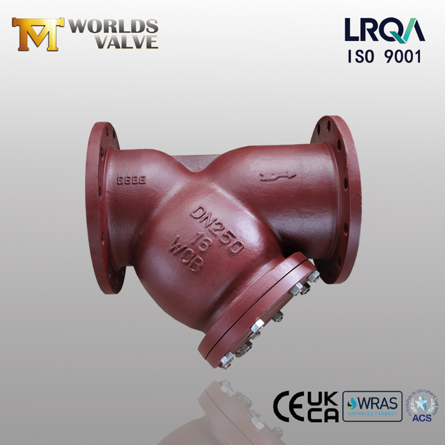 Flanged Y Type Strainer | WCB Carbon Steel | Industrial Pipeline Protection