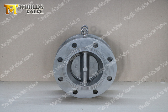 Stainless Steel Double Flanged Dual plate Non Return Check Valves