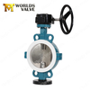 Polished Disc wafer PTFE Butterfly Valve 