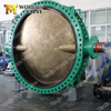 Big size double flange DN2100 DN2200 Butterfly Valve