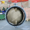 Short Pattern Double flanged butterfly valve with Aluminum Bronze C95400 C95800 disc