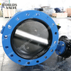 ASME B16.5 CLASS150 DOUBLE FLANGE BUTTERFLY VALVE