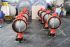 Wafer Type Butterfly Valve with PN6 PN10 PN16 PN25 CL125 Cl150 AS TableD Table E Flanges Connection