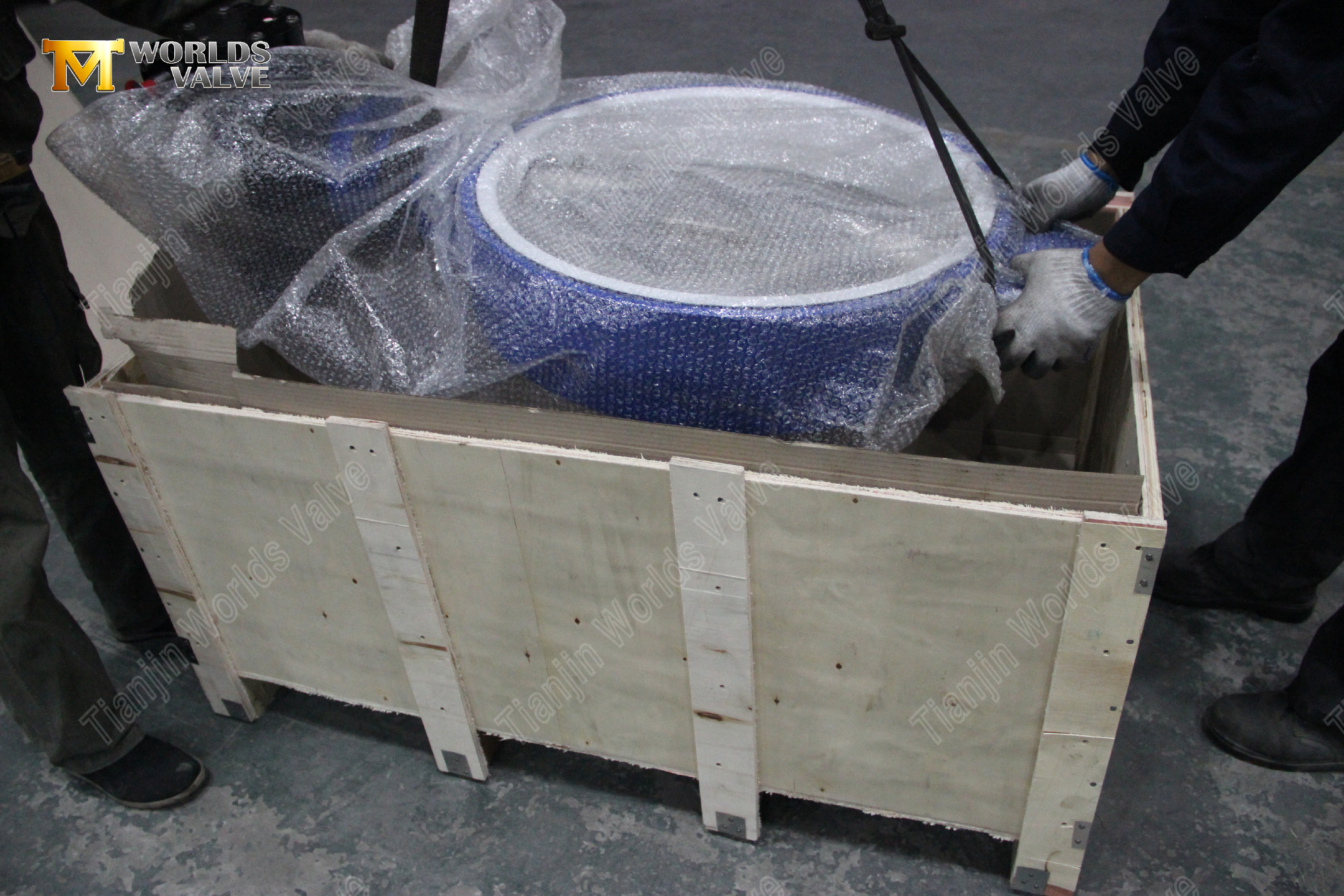 Ductile Iron Wafer Butterfly Valve with PTFE Seat & CF8M Disc (7).jpg