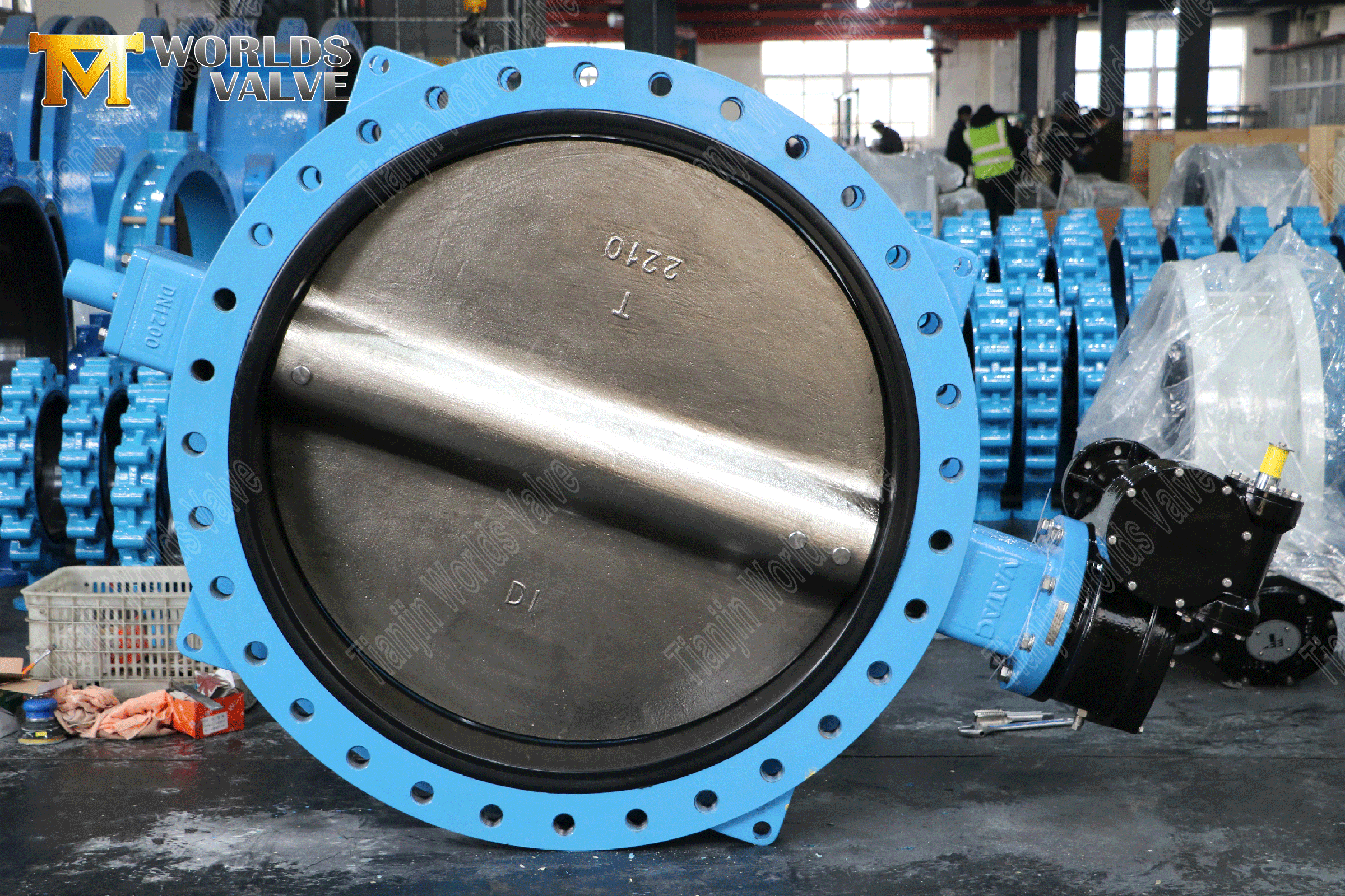 double-flanged-butterfly-valve