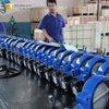 Semi-Lug Butterfly Valve | WCB Body, CF8 Disc, Viton Seat | Worm Gear DN150 10K