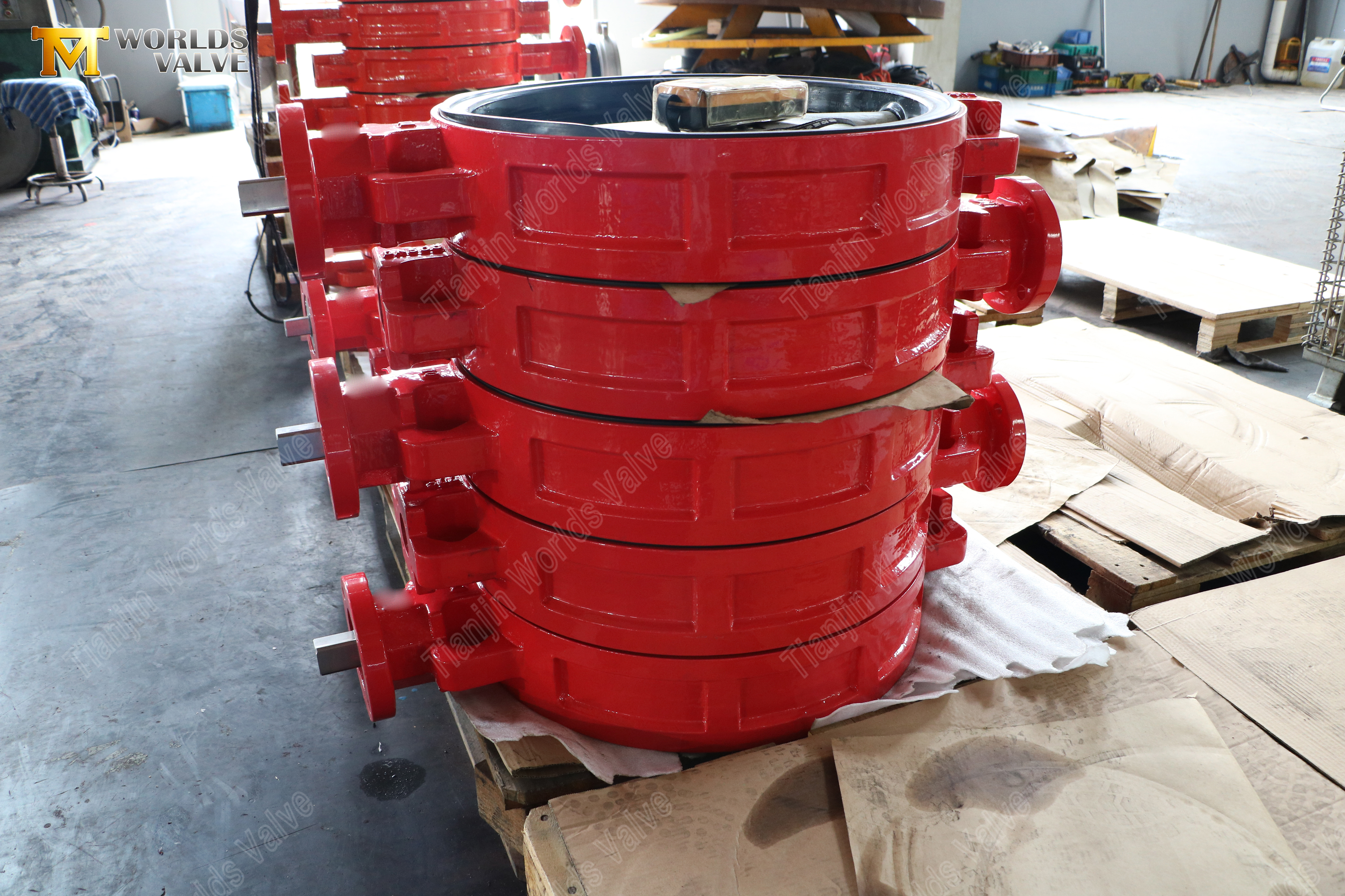 Wafer Butterfly Valve Ductile Iron Body CF8 Disc EPDM Seat (7).jpg