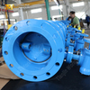 Double Offset Butterfly Valves with Double Flange Design Produced by Butterfly Valve Factory-Tianjin Worlds Valve Co., Ltd.