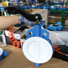 PTFE encapsulated disc butterfly valve with Class 150 Standard offered by OEM PTFE Valve Supplier-Tianjin Worlds Valve