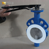 Manual Wafer Butterfly Valve with Split Body & PTFE Seat, OEM Manufacturer China