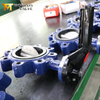 PN16 Lug Butterfly Valve with Aluminum Handle Operated & CF8M Disc offered by OEM Valve Supplier-Tianjin Worlds Valve Co., Ltd.