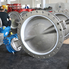 Worm Gear PTFE Lined Butterfly Valve offerd by China Valve Supplier Tianjin Worlds Valve Co., Ltd.