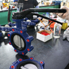 Aluminum handle-rated Lug Butterfly Valve with Dead-end Service Capable OEM manufacturer with ISO 9001 & CE 