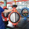 SS Disc Wafer Butterfly Valve Worm Gear Operated - WRAS Certified Valves - Tianjin Worlds Valve Co., Ltd.