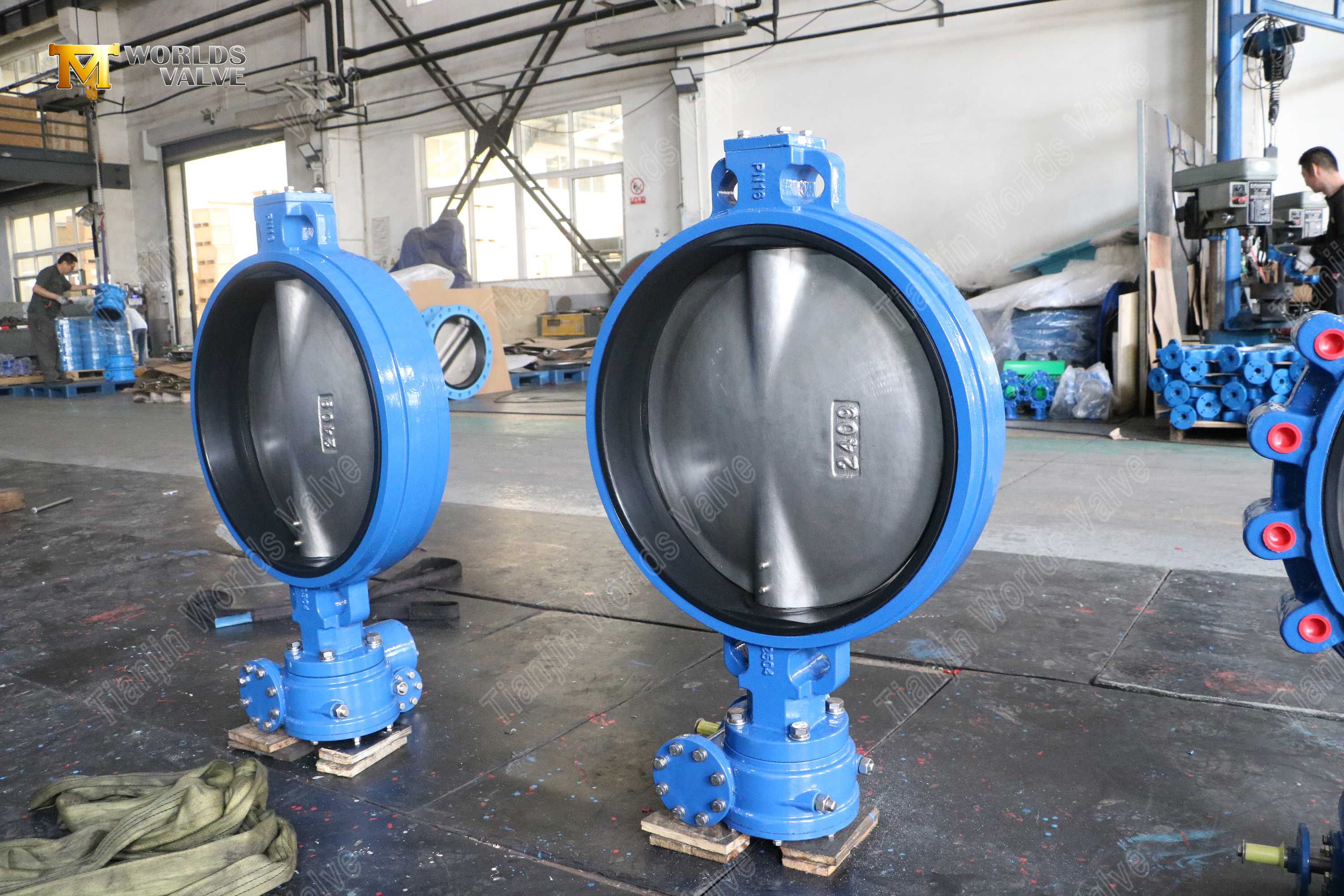 Ductile Iron Wafer Butterfly Valve Lever Operated (8).jpg