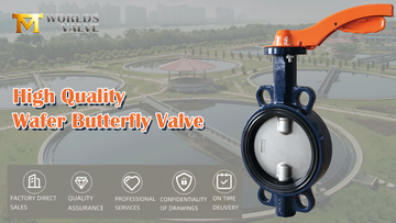 Hand Lever Wafer Butterfly Valve Replaceable Soft Seat OEM Customization (1).png