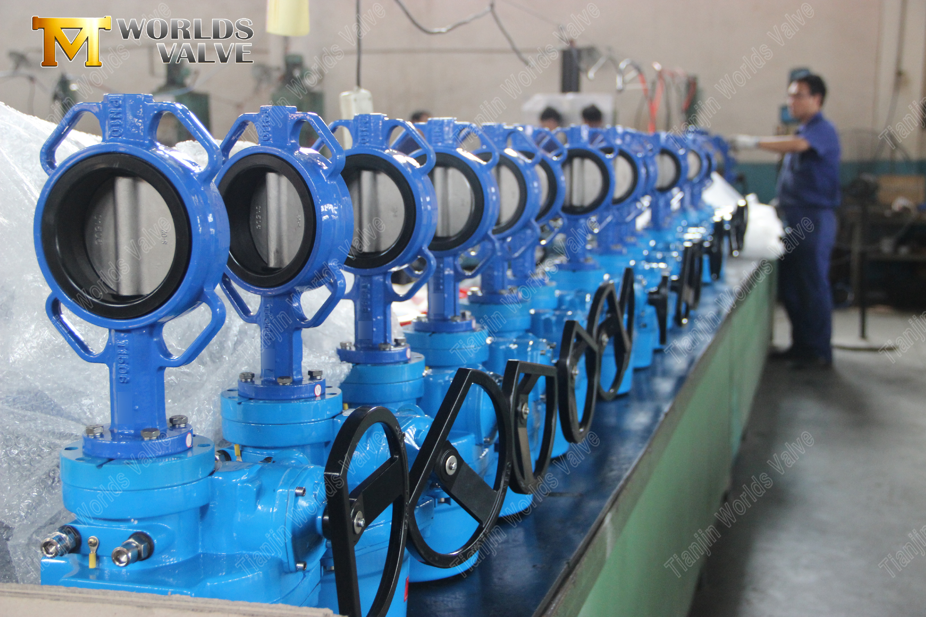 Ductile Iron Wafer Type Butterfly Valves OEM Butterfly Valve Supplier-1 (2).jpg