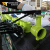 Manual Grooved End Butterfly Valve no welding required from OEM Valve Supplier China- Tianjin Worlds Valve Co., Ltd.
