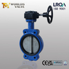 Semi-Lug Butterfly Valve | WCB Body, CF8 Disc, Viton Seat | Worm Gear DN150 10K